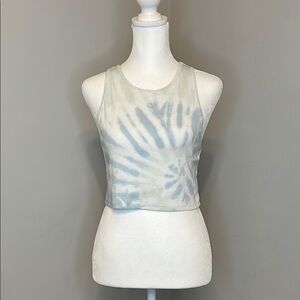 American Eagle Ribbed Crop Tank Top